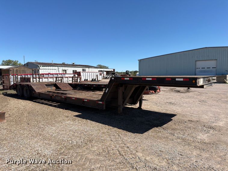 image for item EP7884 2011 Neville DRPNK double drop deck equipment trailer
