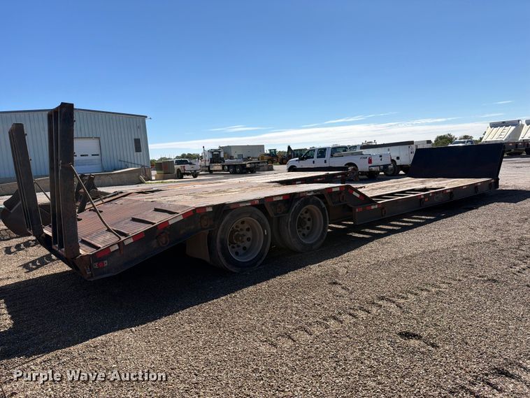 image for item EP7884 2011 Neville DRPNK double drop deck equipment trailer
