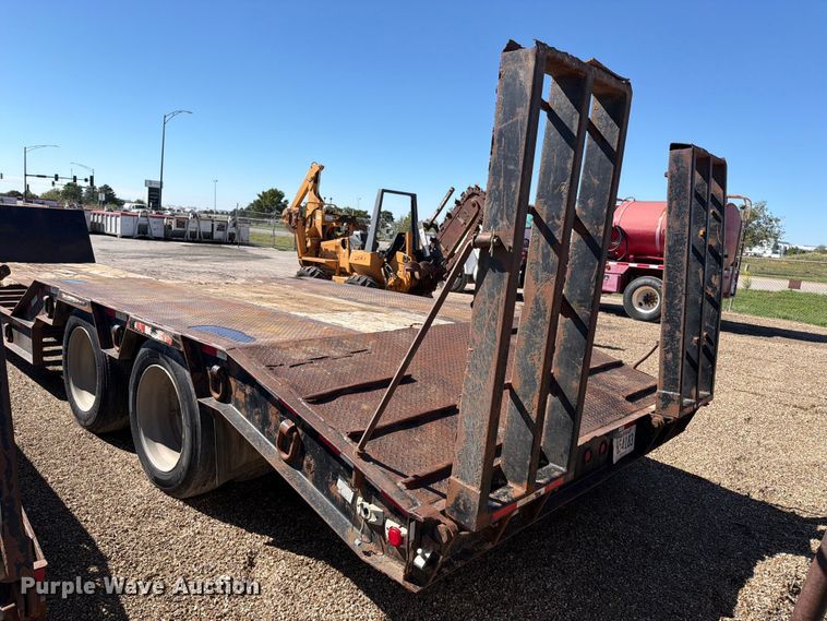image for item EP7884 2011 Neville DRPNK double drop deck equipment trailer