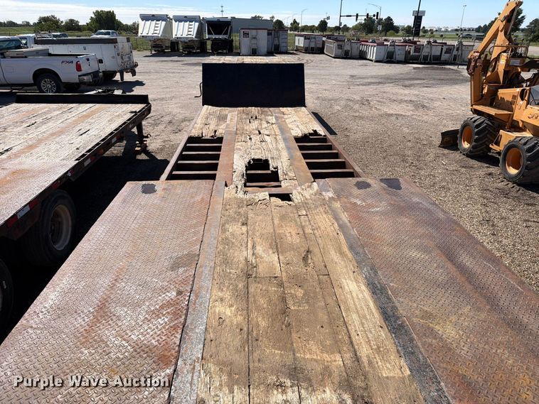 image for item EP7884 2011 Neville DRPNK double drop deck equipment trailer