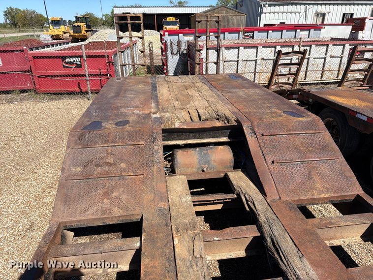 image for item EP7884 2011 Neville DRPNK double drop deck equipment trailer
