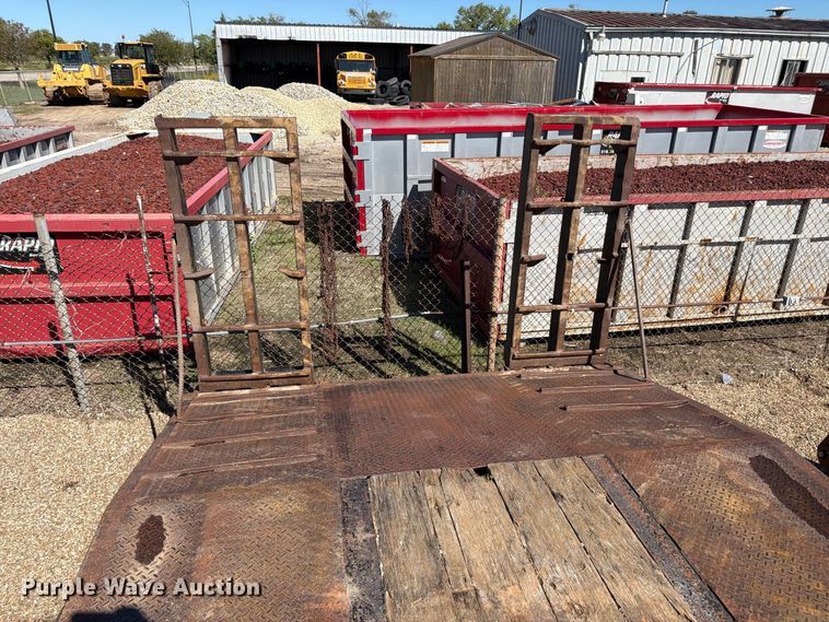 image for item EP7884 2011 Neville DRPNK double drop deck equipment trailer