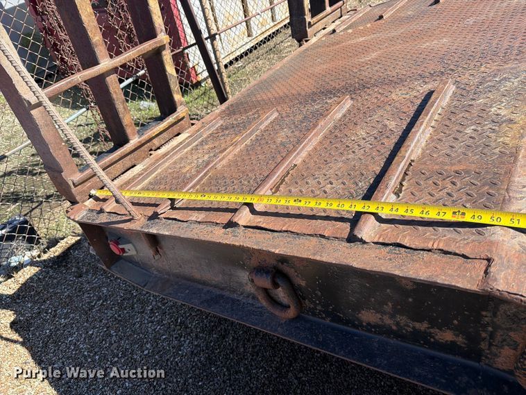 image for item EP7884 2011 Neville DRPNK double drop deck equipment trailer
