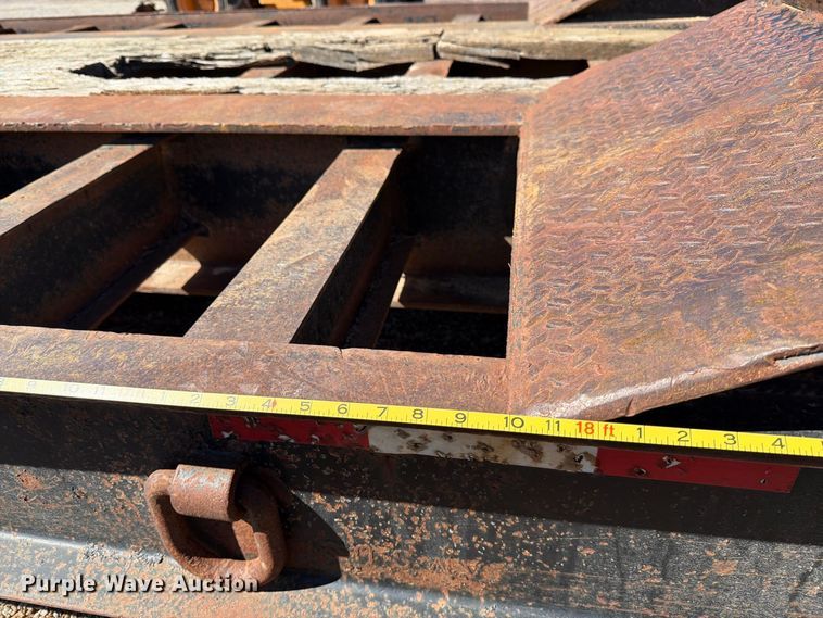 image for item EP7884 2011 Neville DRPNK double drop deck equipment trailer