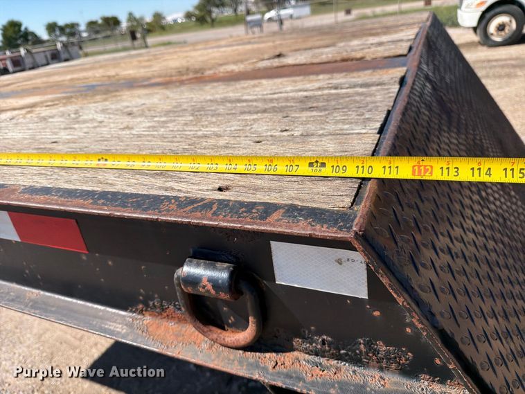 image for item EP7884 2011 Neville DRPNK double drop deck equipment trailer