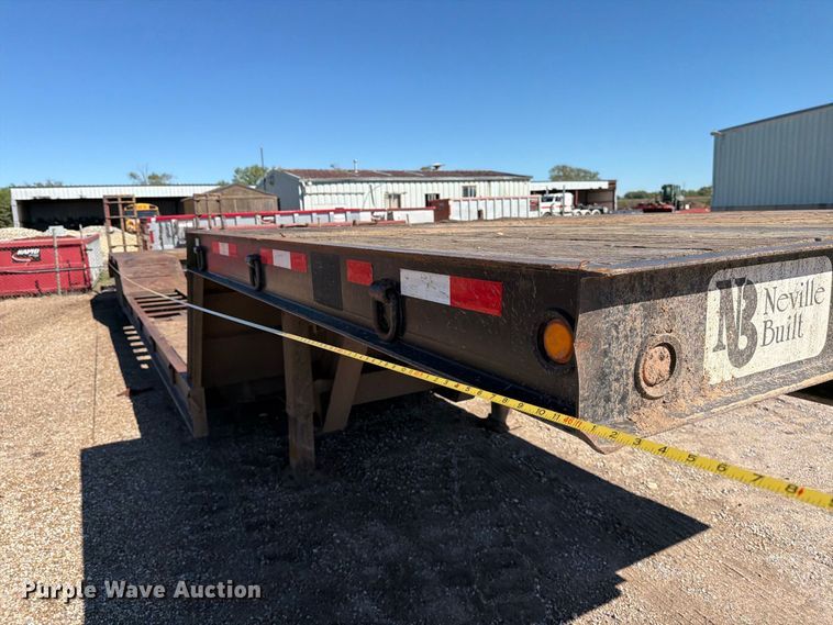 image for item EP7884 2011 Neville DRPNK double drop deck equipment trailer
