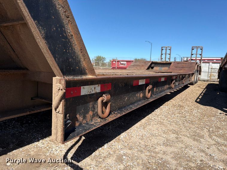 image for item EP7884 2011 Neville DRPNK double drop deck equipment trailer