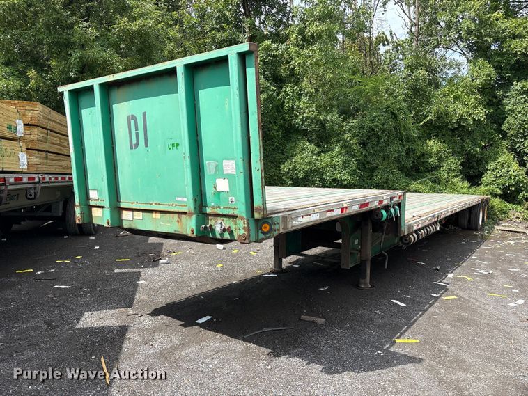image for item ET8671 drop deck equipment trailer