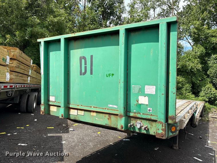 image for item ET8671 drop deck equipment trailer