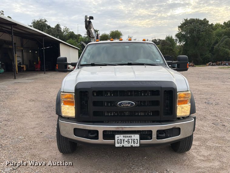 image for item EU0908 2008 Ford F550 Super Duty Crew Cab utility / service truck