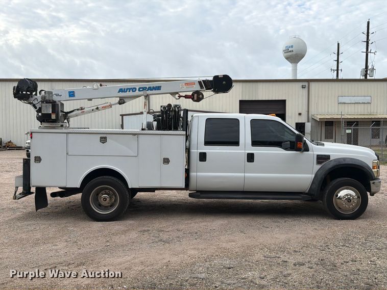 image for item EU0908 2008 Ford F550 Super Duty Crew Cab utility / service truck
