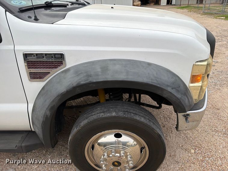image for item EU0908 2008 Ford F550 Super Duty Crew Cab utility / service truck