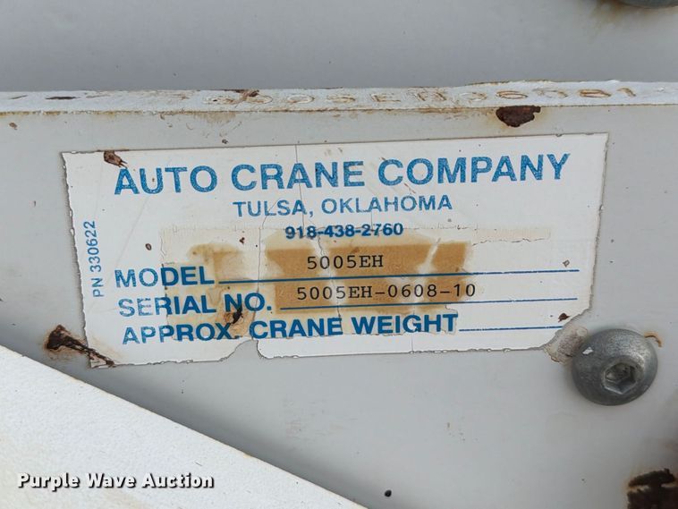 image for item EU0908 2008 Ford F550 Super Duty Crew Cab utility / service truck