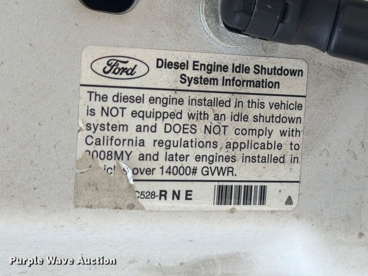 image for item EU0908 2008 Ford F550 Super Duty Crew Cab utility / service truck