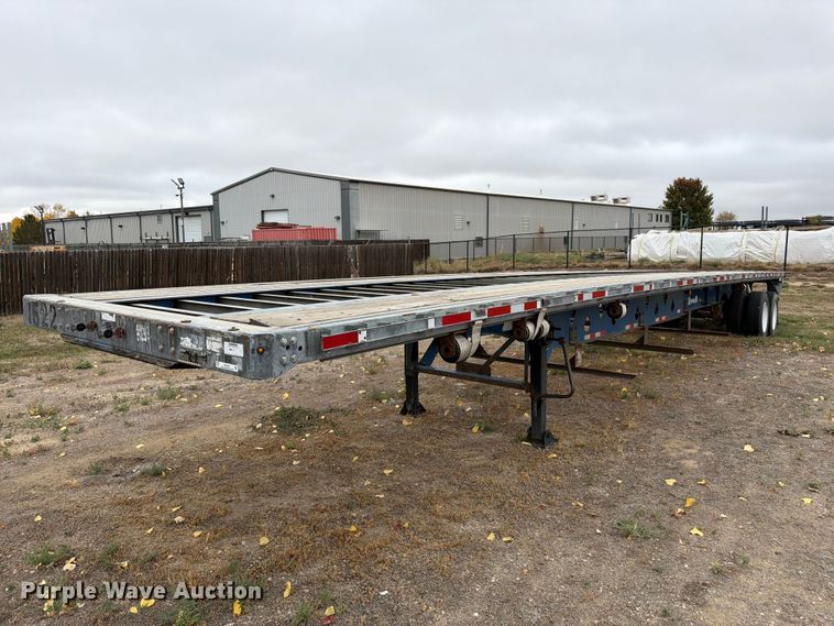 image for item EW2327 2011 Manac SFB48 flatbed trailer