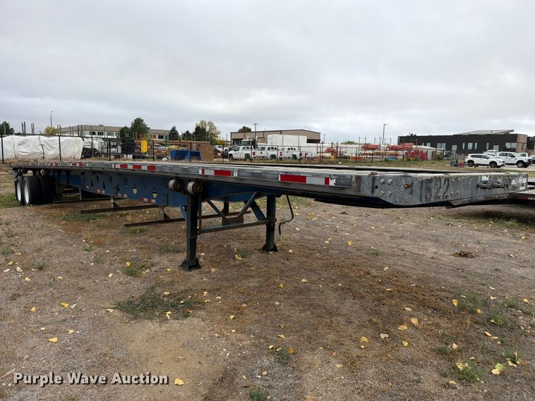 image for item EW2327 2011 Manac SFB48 flatbed trailer
