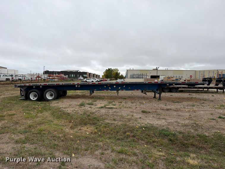 image for item EW2327 2011 Manac SFB48 flatbed trailer