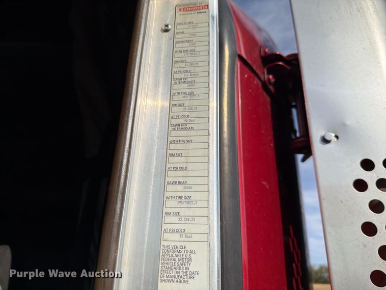image for item EW8894 2015 Kenworth W900 semi truck