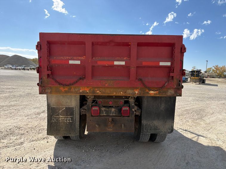 image for item EX1054 1995 Ford F800 dump truck