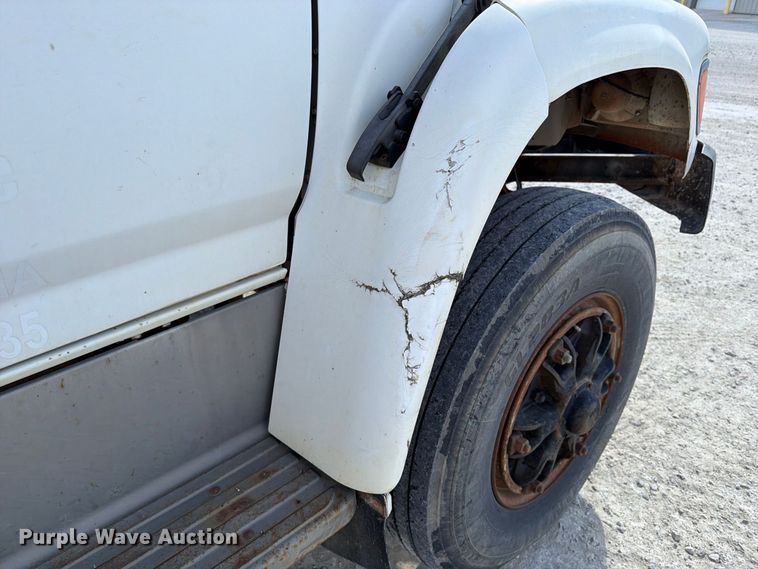 image for item EX1054 1995 Ford F800 dump truck
