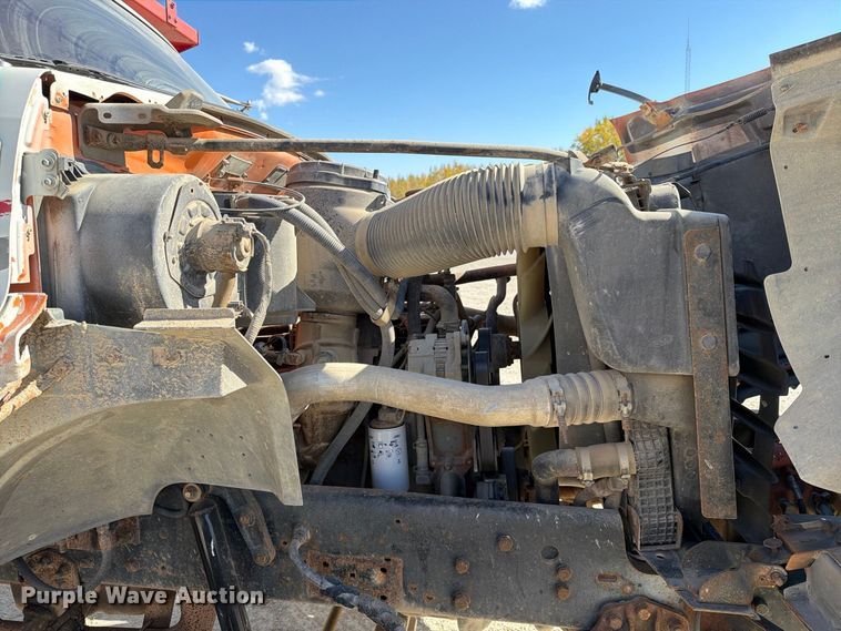 image for item EX1054 1995 Ford F800 dump truck