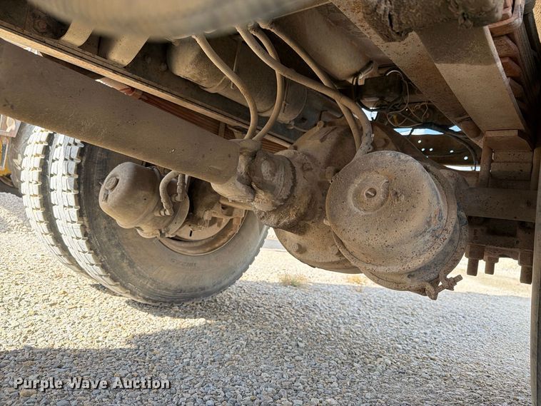 image for item EX1054 1995 Ford F800 dump truck