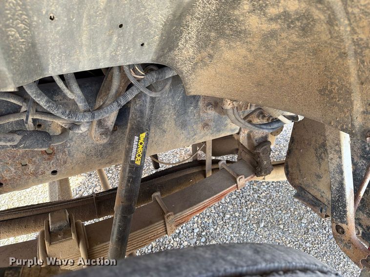 image for item EX1054 1995 Ford F800 dump truck