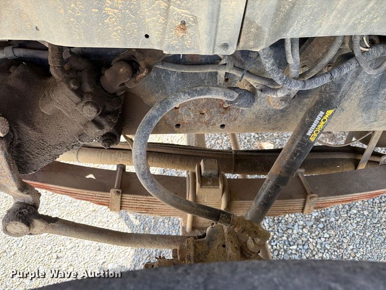 image for item EX1054 1995 Ford F800 dump truck