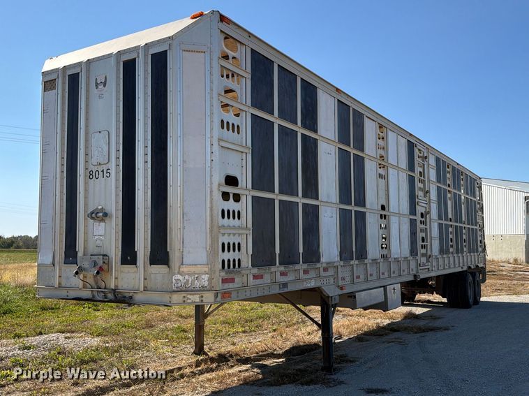 image for item EX1130 2005 Barrett Trailers, Inc. livestock trailer