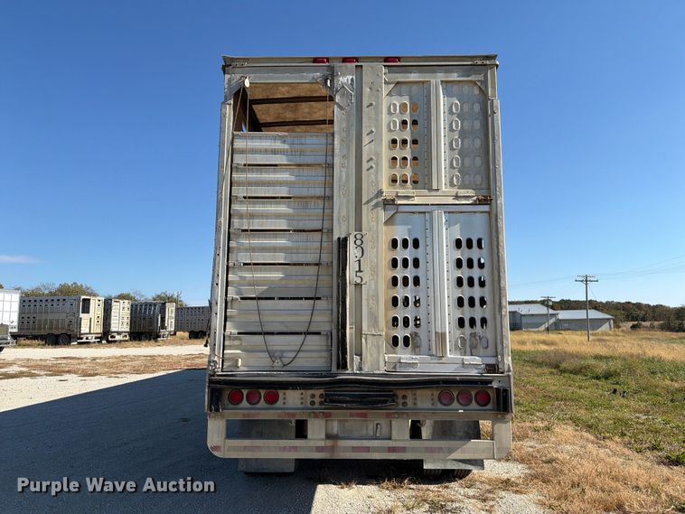 image for item EX1130 2005 Barrett Trailers, Inc. livestock trailer