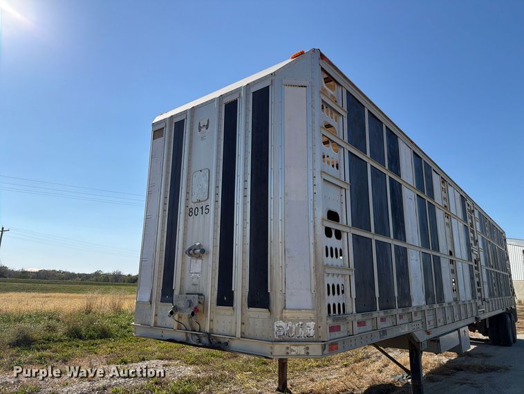 image for item EX1130 2005 Barrett Trailers, Inc. livestock trailer