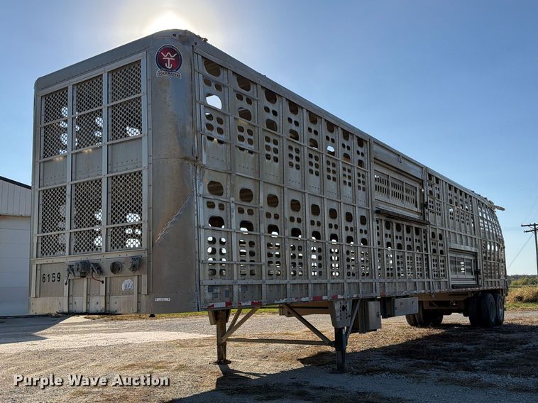 image for item EX1133 2020 Wilson PSAL-400P livestock trailer