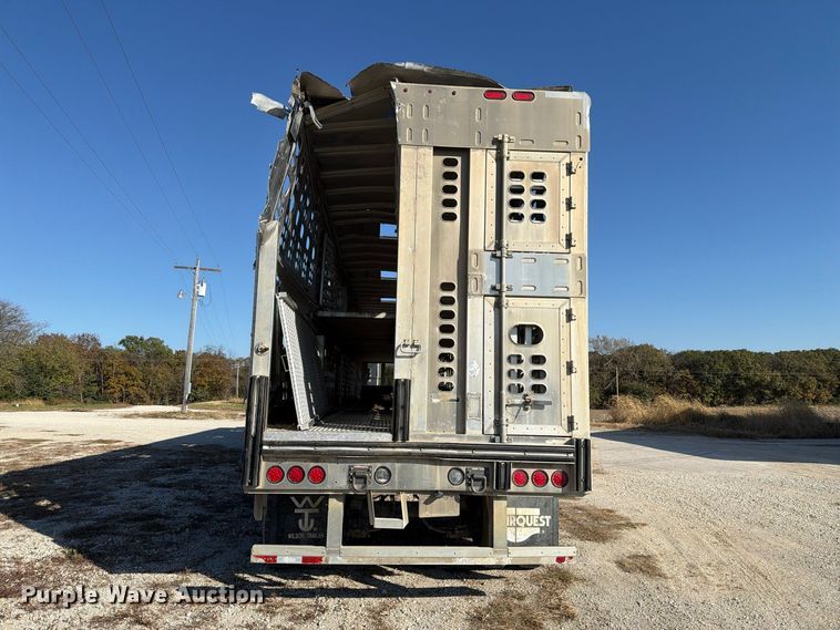 image for item EX1133 2020 Wilson PSAL-400P livestock trailer