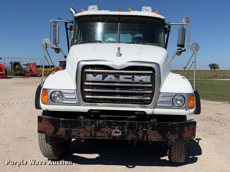 image for item EX2352 2003 Mack CV713 roll-off container truck