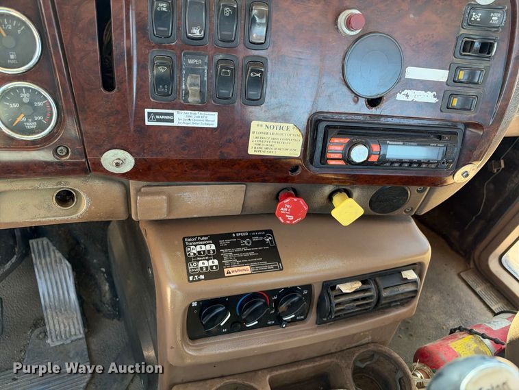 image for item EX2352 2003 Mack CV713 roll-off container truck