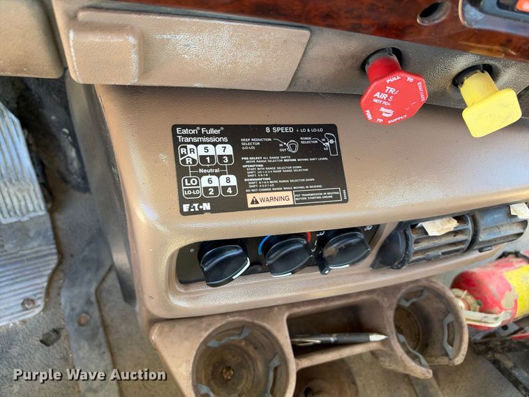 image for item EX2352 2003 Mack CV713 roll-off container truck
