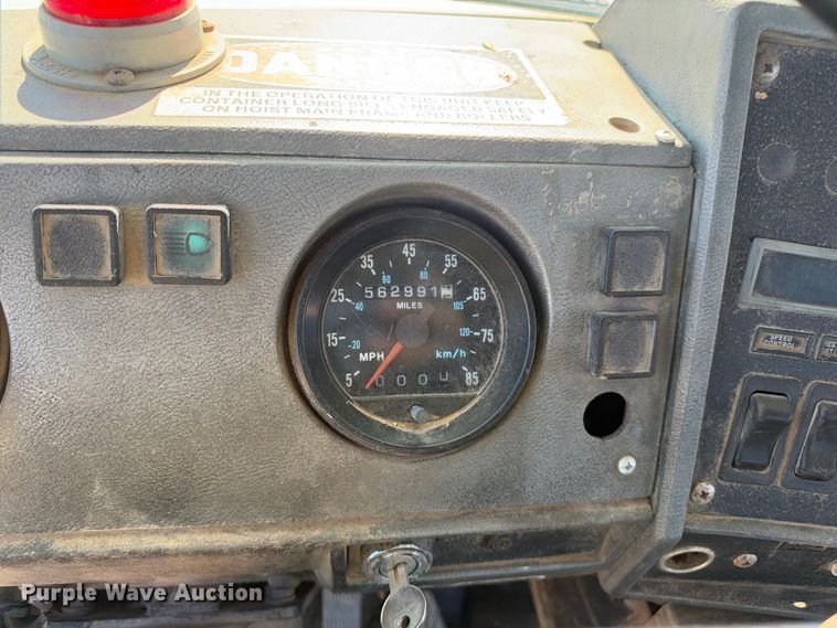 image for item EX2357 2000 Mack RD688S roll-off container truck