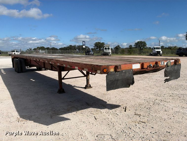 image for item FB8379 1997 Lufkin RM-ST flatbed trailer