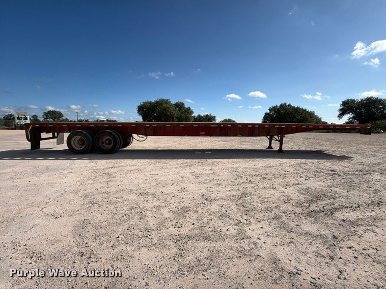 image for item FB8379 1997 Lufkin RM-ST flatbed trailer