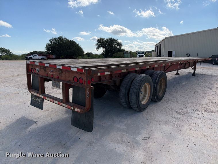 image for item FB8379 1997 Lufkin RM-ST flatbed trailer