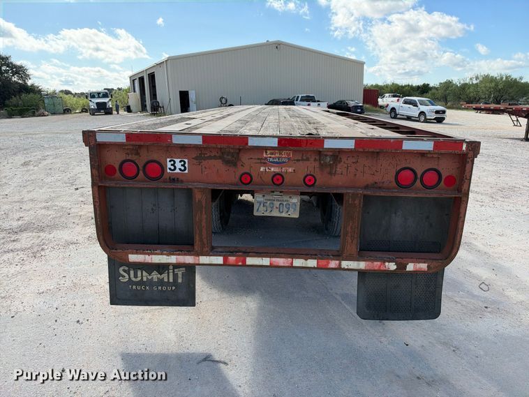 image for item FB8379 1997 Lufkin RM-ST flatbed trailer