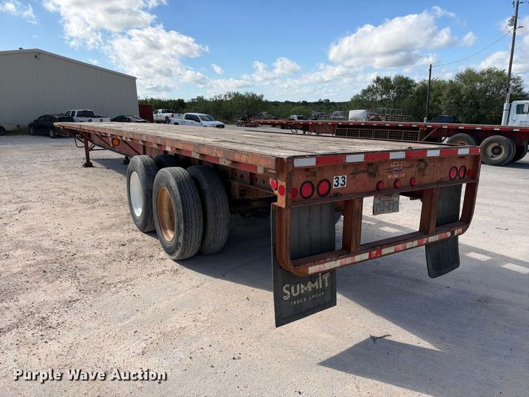 image for item FB8379 1997 Lufkin RM-ST flatbed trailer