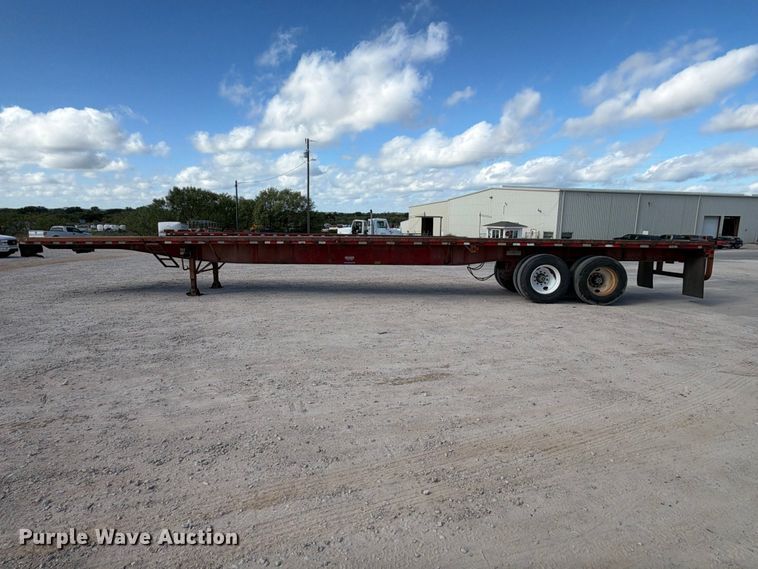 image for item FB8379 1997 Lufkin RM-ST flatbed trailer
