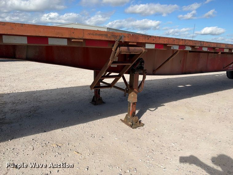 image for item FB8379 1997 Lufkin RM-ST flatbed trailer