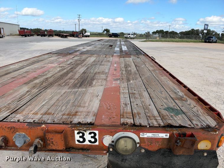 image for item FB8379 1997 Lufkin RM-ST flatbed trailer