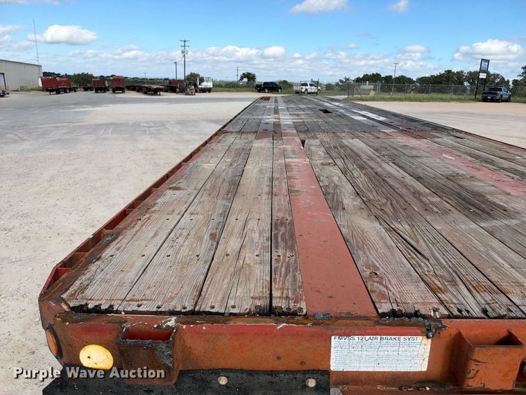 image for item FB8379 1997 Lufkin RM-ST flatbed trailer