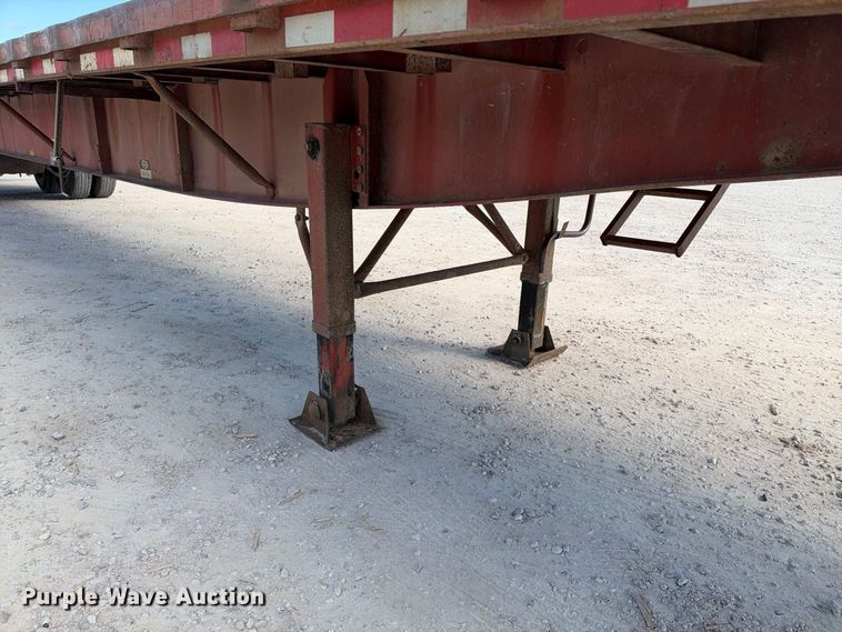 image for item FB8379 1997 Lufkin RM-ST flatbed trailer