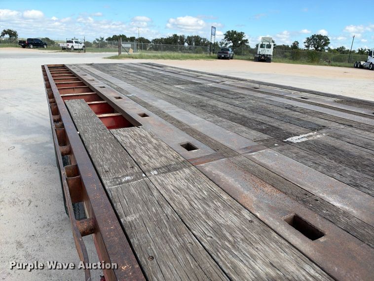 image for item FB8379 1997 Lufkin RM-ST flatbed trailer