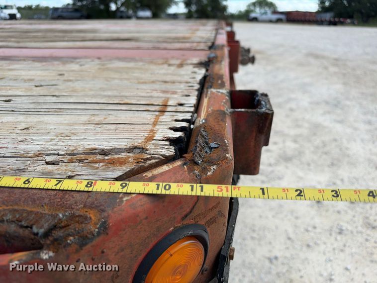 image for item FB8379 1997 Lufkin RM-ST flatbed trailer