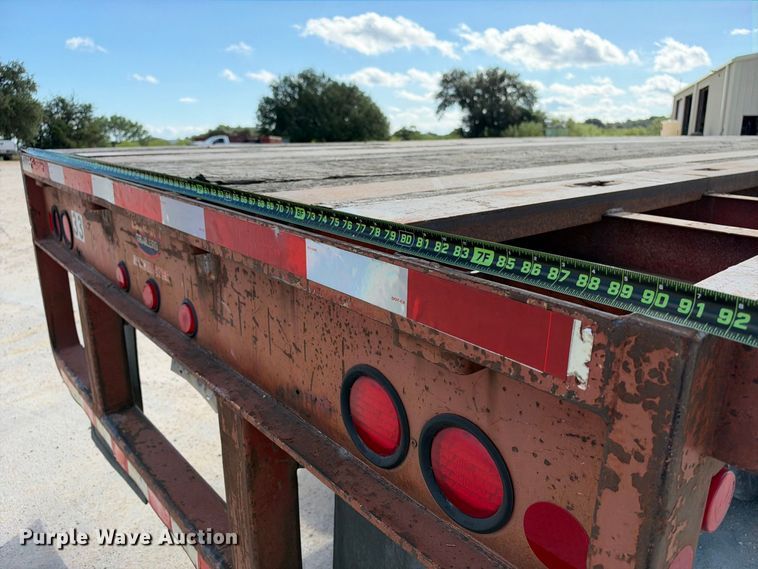 image for item FB8379 1997 Lufkin RM-ST flatbed trailer